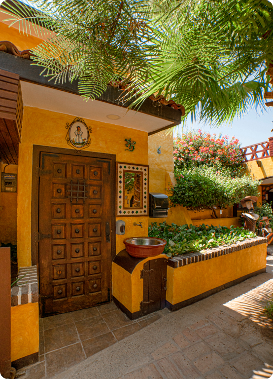 View of Hotel Hacienda Los Algodones